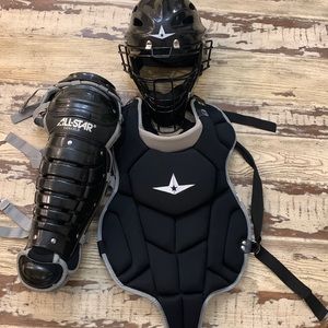 AllStar Youth catchers gear